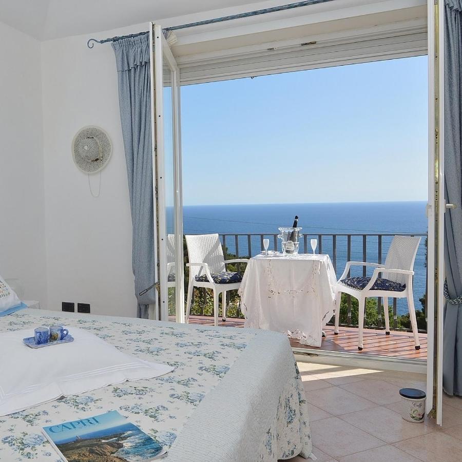 Marvelous Sea View Villa Capri Zewnętrze zdjęcie
