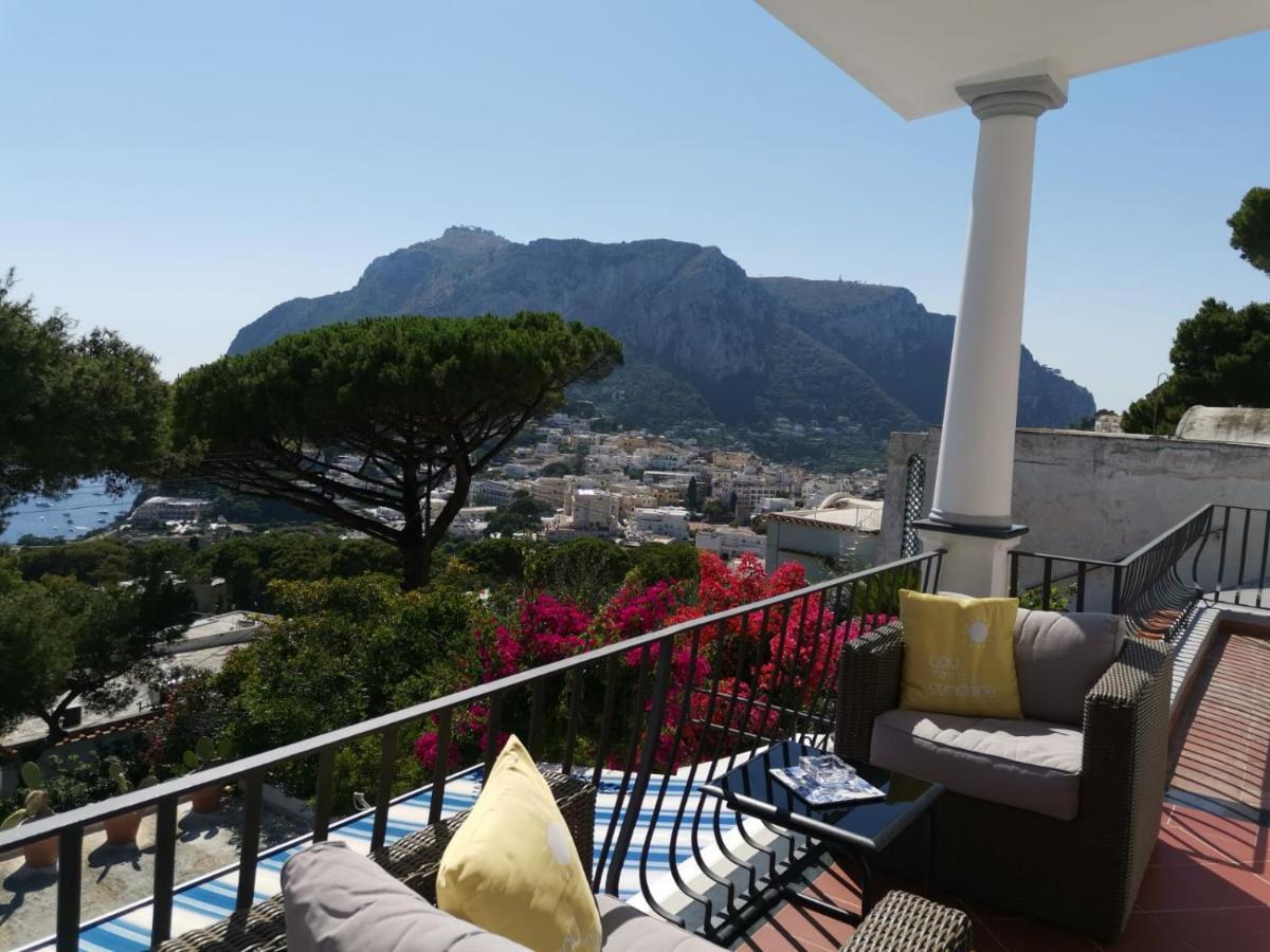 Marvelous Sea View Villa Capri Zewnętrze zdjęcie