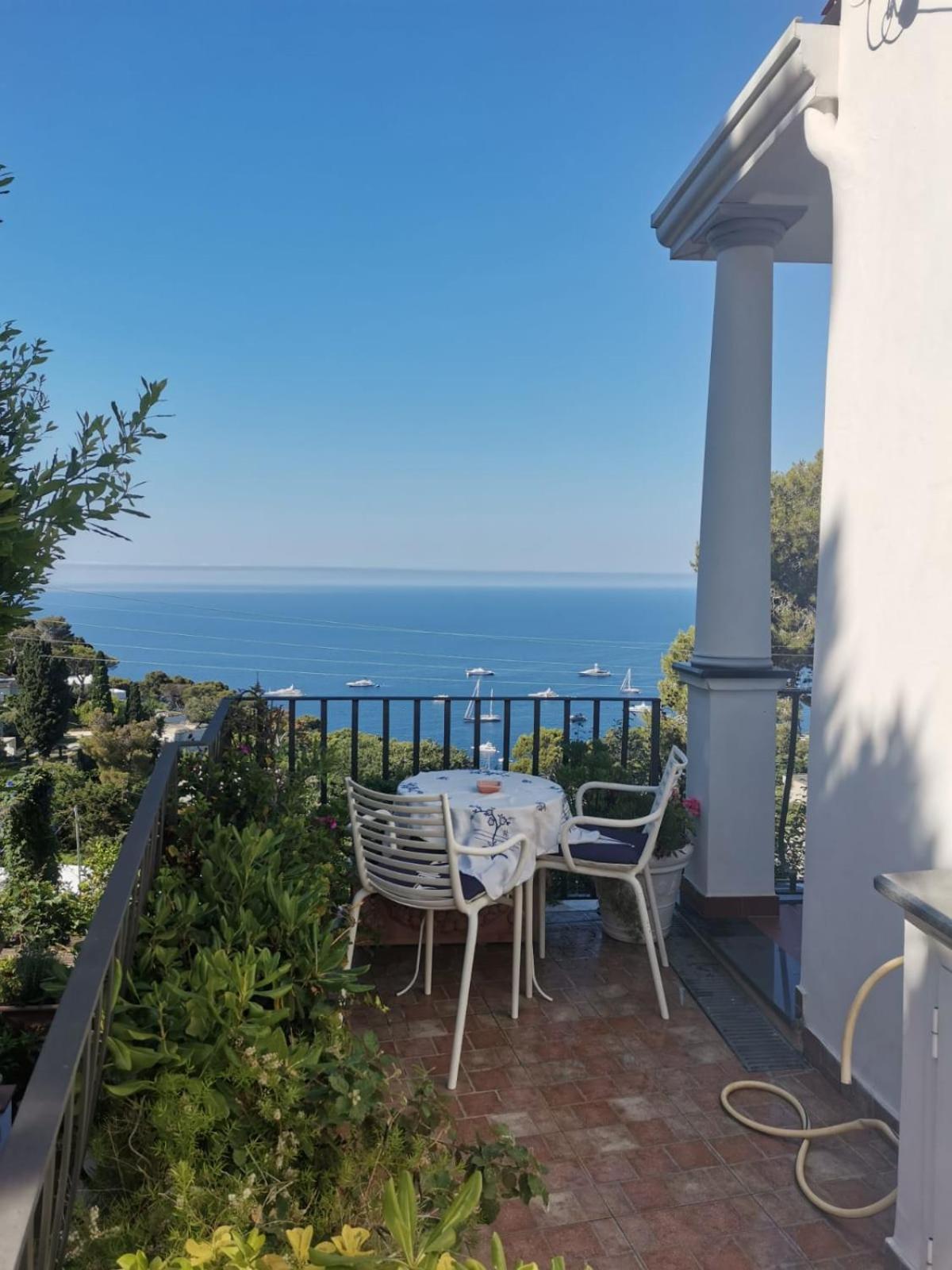 Marvelous Sea View Villa Capri Zewnętrze zdjęcie