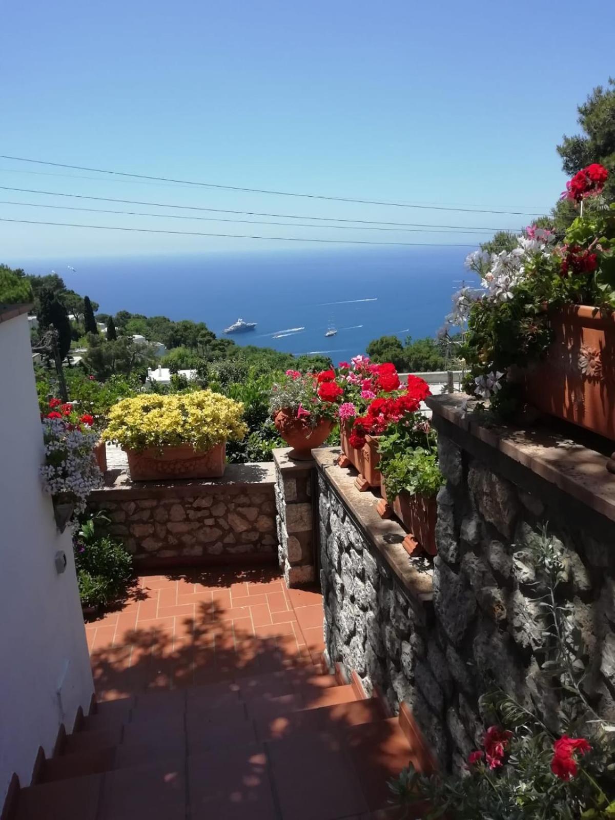 Marvelous Sea View Villa Capri Zewnętrze zdjęcie