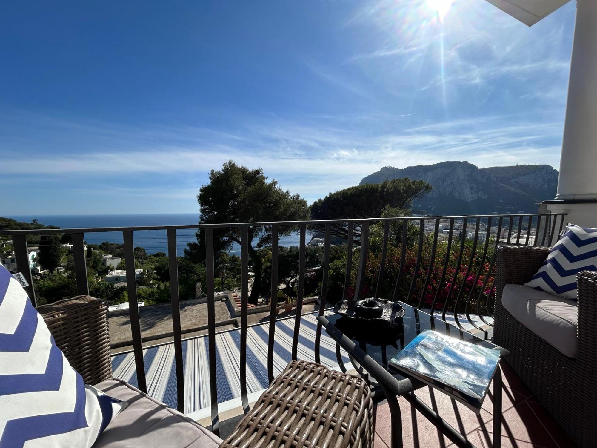 Marvelous Sea View Villa Capri Zewnętrze zdjęcie