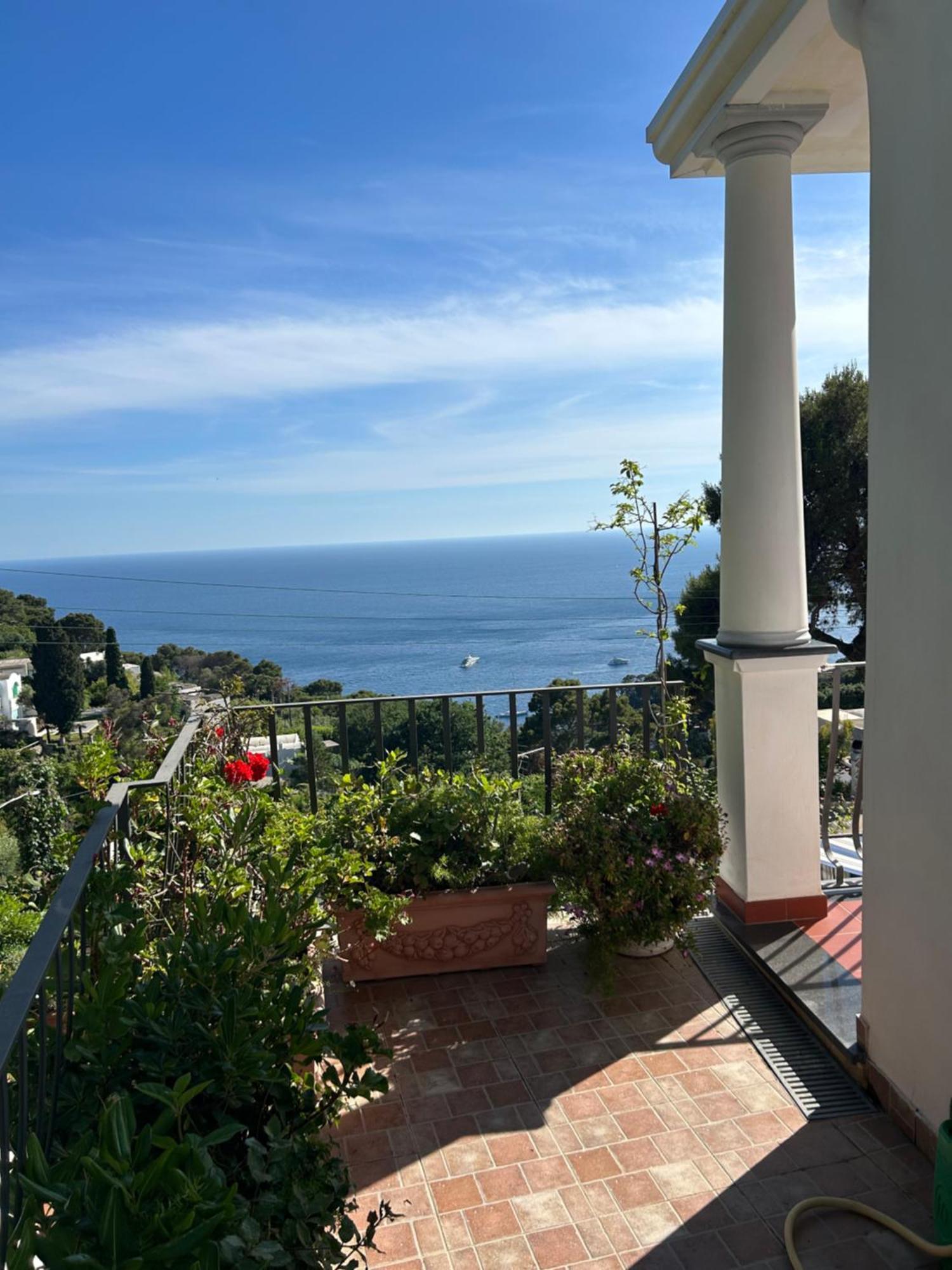 Marvelous Sea View Villa Capri Zewnętrze zdjęcie