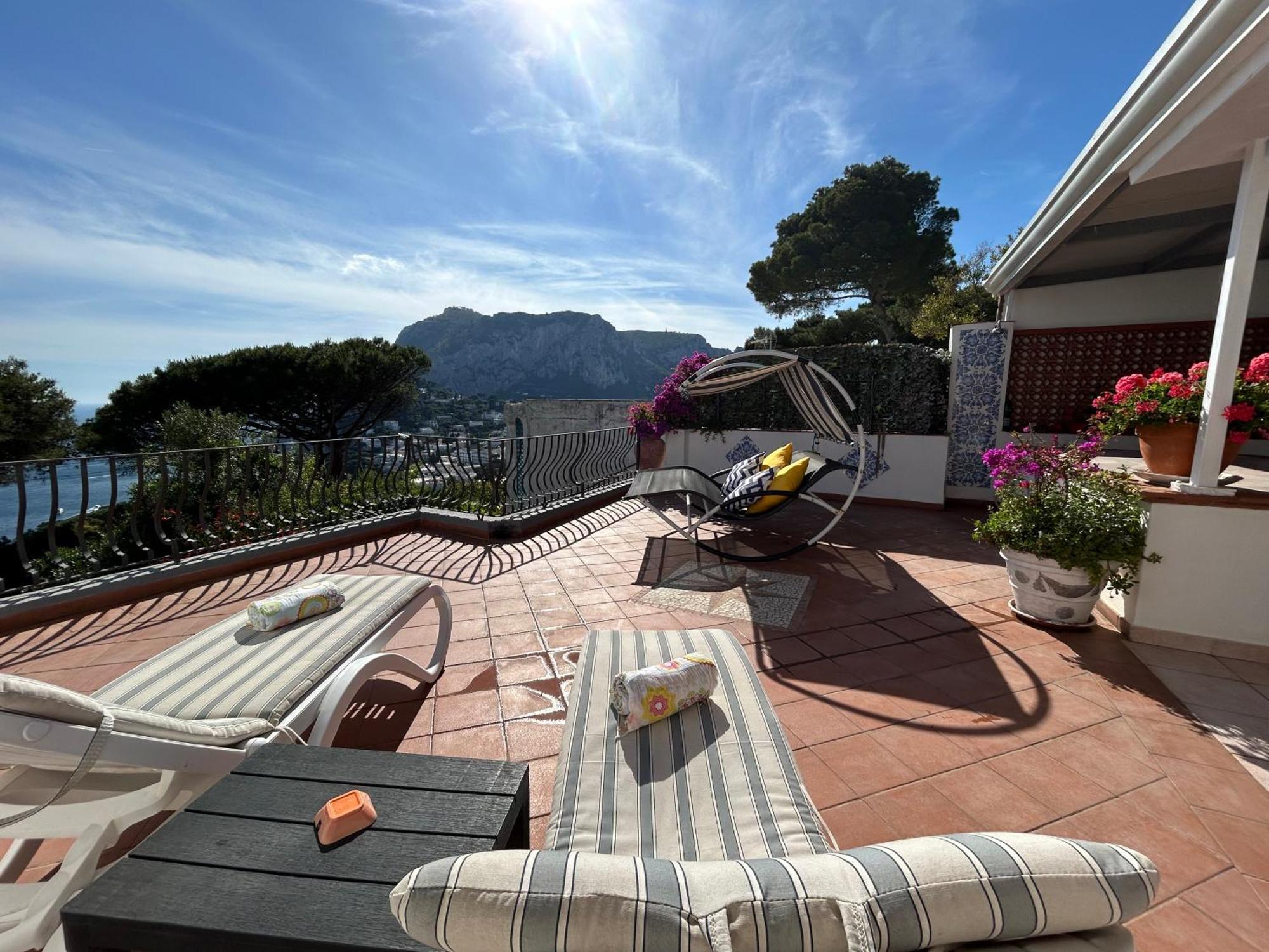 Marvelous Sea View Villa Capri Zewnętrze zdjęcie