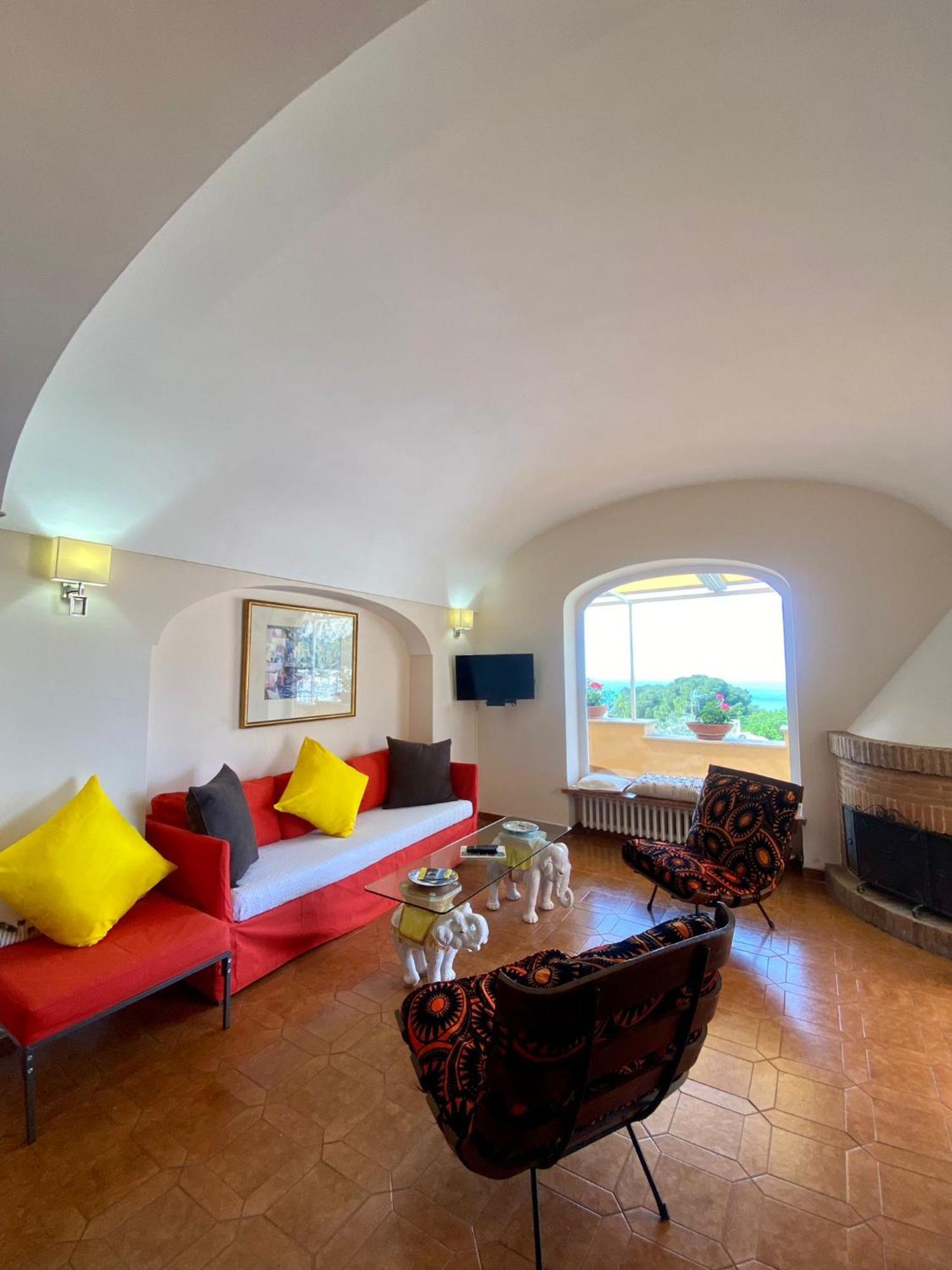 Marvelous Sea View Villa Capri Zewnętrze zdjęcie