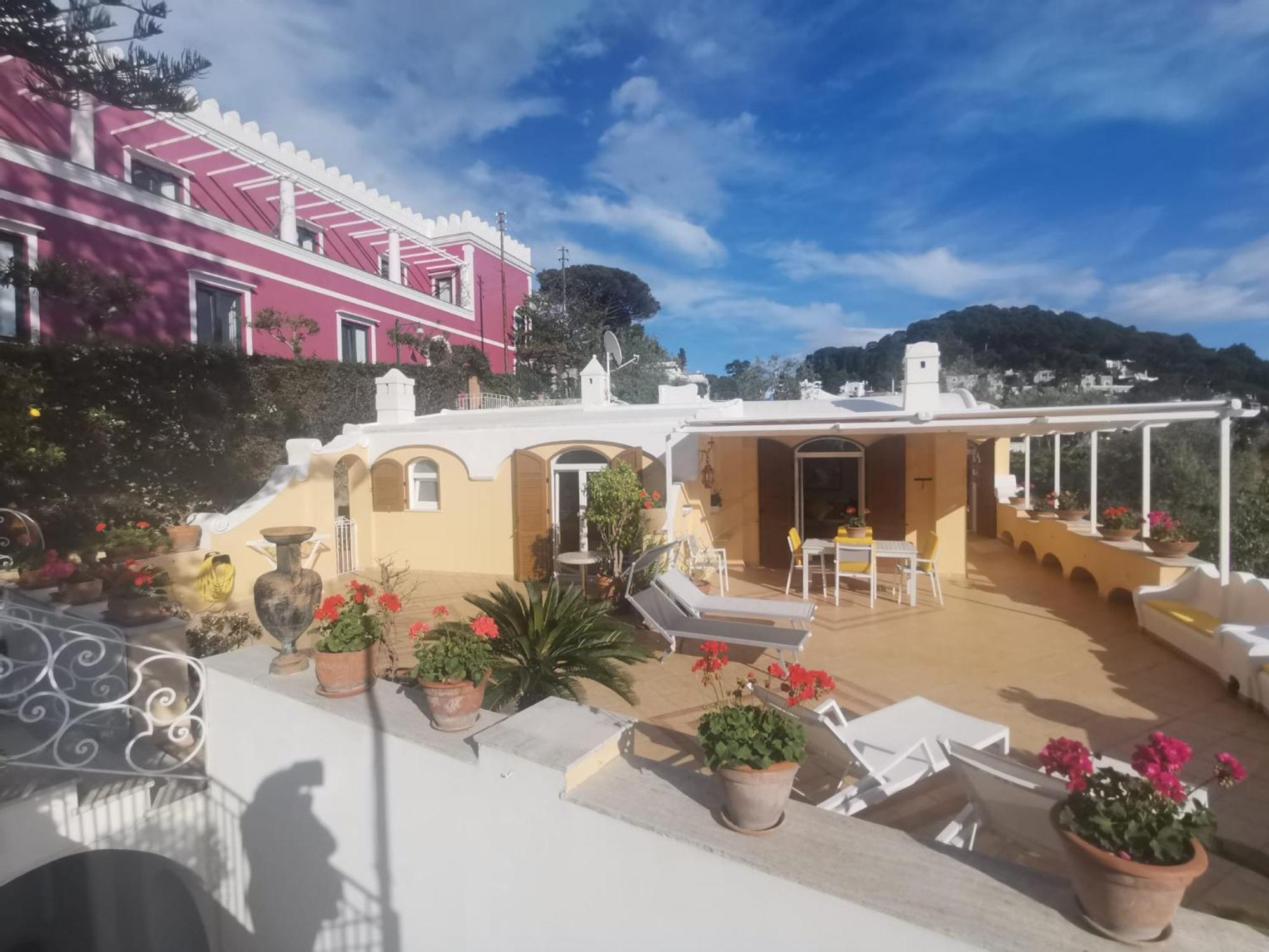Marvelous Sea View Villa Capri Zewnętrze zdjęcie